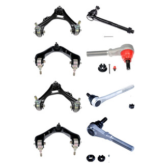 Dorman® - OE Solutions™ Front Lower and Upper Control Arm with Ball Joint and Tie Rod End Kit