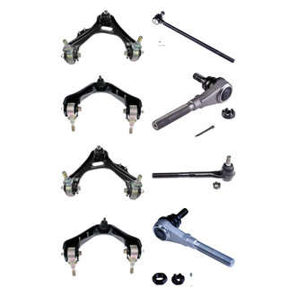 Dorman® - OE Solutions™ Front Lower and Upper Control Arm with Ball Joint and Tie Rod End Kit