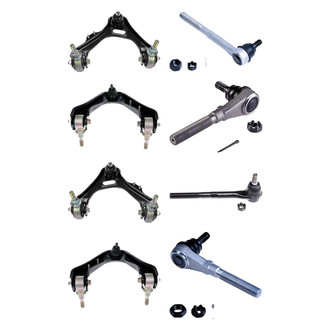 Dorman® - OE Solutions™ Front Lower and Upper Control Arm with Ball Joint and Tie Rod End Kit