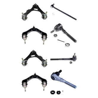 Dorman® - OE Solutions™ Front Lower and Upper Control Arm with Ball Joint and Tie Rod End Kit
