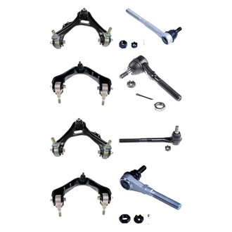 Dorman® - OE Solutions™ Front Lower and Upper Control Arm with Ball Joint and Tie Rod End Kit
