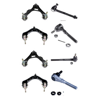 Dorman® - OE Solutions™ Front Lower and Upper Control Arm with Ball Joint and Tie Rod End Kit