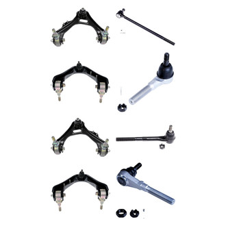Dorman® - OE Solutions™ Front Lower and Upper Control Arm with Ball Joint and Tie Rod End Kit