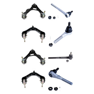 Dorman® - OE Solutions™ Front Lower and Upper Control Arm with Ball Joint and Tie Rod End Kit