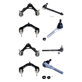 Dorman® - OE Solutions™ Front Lower and Upper Control Arm with Ball Joint and Tie Rod End Kit