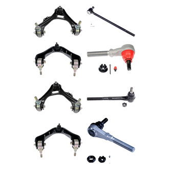 Dorman® - OE Solutions™ Front Lower and Upper Control Arm with Ball Joint and Tie Rod End Kit