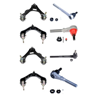 Dorman® - OE Solutions™ Front Lower and Upper Control Arm with Ball Joint and Tie Rod End Kit