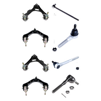 Dorman® - OE Solutions™ Front Lower and Upper Control Arm with Ball Joint and Tie Rod End Kit