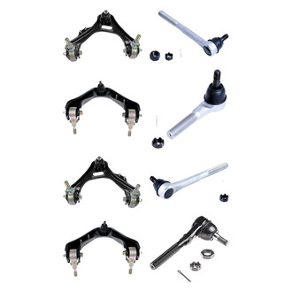 Dorman® - OE Solutions™ Front Lower and Upper Control Arm with Ball Joint and Tie Rod End Kit