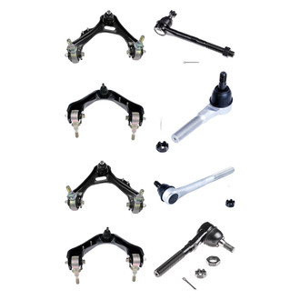 Dorman® - OE Solutions™ Front Lower and Upper Control Arm with Ball Joint and Tie Rod End Kit