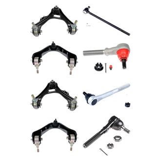 Dorman® - OE Solutions™ Front Lower and Upper Control Arm with Ball Joint and Tie Rod End Kit