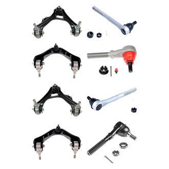 Dorman® - OE Solutions™ Front Lower and Upper Control Arm with Ball Joint and Tie Rod End Kit