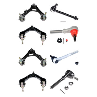 Dorman® - OE Solutions™ Front Lower and Upper Control Arm with Ball Joint and Tie Rod End Kit