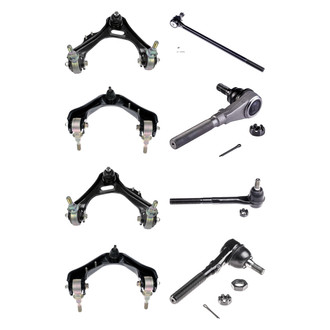 Dorman® - OE Solutions™ Front Lower and Upper Control Arm with Ball Joint and Tie Rod End Kit