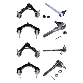 Dorman® - OE Solutions™ Front Lower and Upper Control Arm with Ball Joint and Tie Rod End Kit