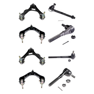 Dorman® - OE Solutions™ Front Lower and Upper Control Arm with Ball Joint and Tie Rod End Kit