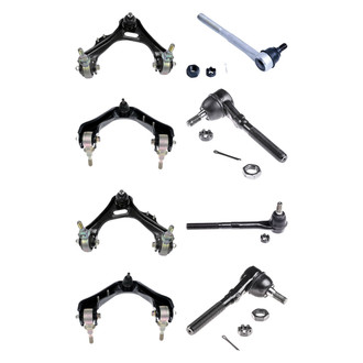 Dorman® - OE Solutions™ Front Lower and Upper Control Arm with Ball Joint and Tie Rod End Kit