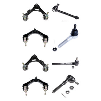 Dorman® - OE Solutions™ Front Lower and Upper Control Arm with Ball Joint and Tie Rod End Kit