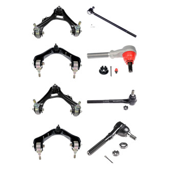 Dorman® - OE Solutions™ Front Lower and Upper Control Arm with Ball Joint and Tie Rod End Kit