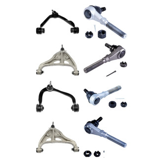 Dorman® - OE Solutions™ Front Lower and Upper Control Arm with Ball Joint and Tie Rod End Kit