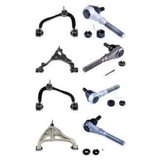 Dorman® - OE Solutions™ Front Lower and Upper Control Arm with Ball Joint and Tie Rod End Kit