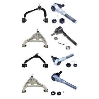 Dorman® - OE Solutions™ Front Lower and Upper Control Arm with Ball Joint and Tie Rod End Kit