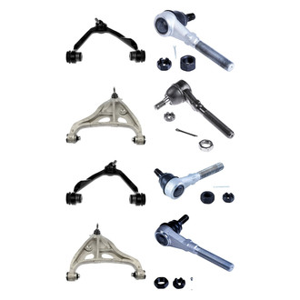 Dorman® - OE Solutions™ Front Lower and Upper Control Arm with Ball Joint and Tie Rod End Kit