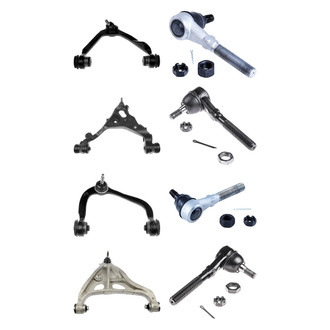 Dorman® - OE Solutions™ Front Lower and Upper Control Arm with Ball Joint and Tie Rod End Kit