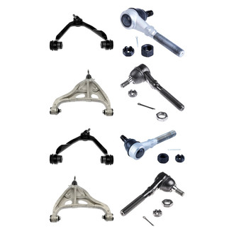 Dorman® - OE Solutions™ Front Lower and Upper Control Arm with Ball Joint and Tie Rod End Kit