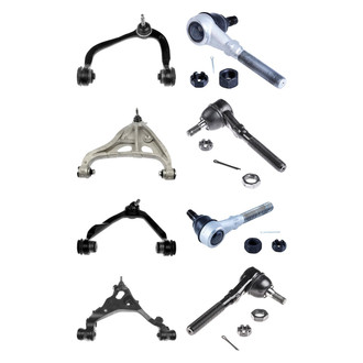Dorman® - OE Solutions™ Front Lower and Upper Control Arm with Ball Joint and Tie Rod End Kit