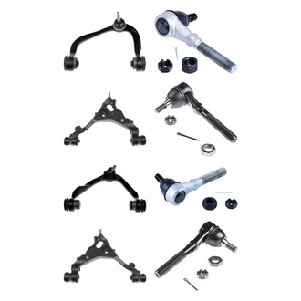 Dorman® - OE Solutions™ Front Lower and Upper Control Arm with Ball Joint and Tie Rod End Kit