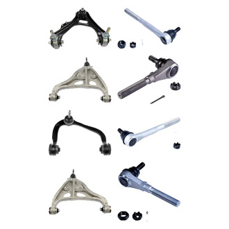 Dorman® - OE Solutions™ Front Lower and Upper Control Arm with Ball Joint and Tie Rod End Kit