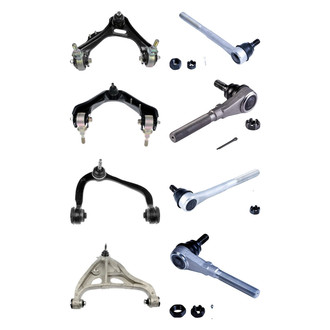 Dorman® - OE Solutions™ Front Lower and Upper Control Arm with Ball Joint and Tie Rod End Kit