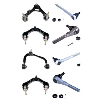 Dorman® - OE Solutions™ Front Lower and Upper Control Arm with Ball Joint and Tie Rod End Kit