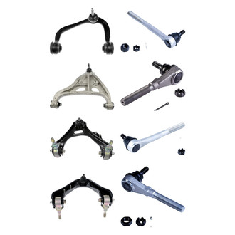 Dorman® - OE Solutions™ Front Lower and Upper Control Arm with Ball Joint and Tie Rod End Kit