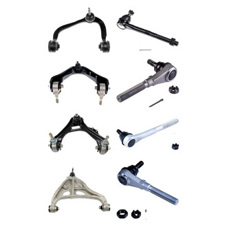 Dorman® - OE Solutions™ Front Lower and Upper Control Arm with Ball Joint and Tie Rod End Kit