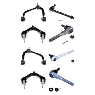 Dorman® - OE Solutions™ Front Lower and Upper Control Arm with Ball Joint and Tie Rod End Kit