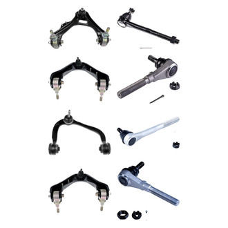 Dorman® - OE Solutions™ Front Lower and Upper Control Arm with Ball Joint and Tie Rod End Kit