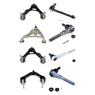 Dorman® - OE Solutions™ Front Lower and Upper Control Arm with Ball Joint and Tie Rod End Kit