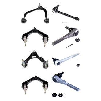 Dorman® - OE Solutions™ Front Lower and Upper Control Arm with Ball Joint and Tie Rod End Kit