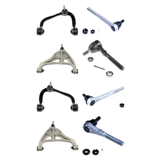 Dorman® - OE Solutions™ Front Lower and Upper Control Arm with Ball Joint and Tie Rod End Kit
