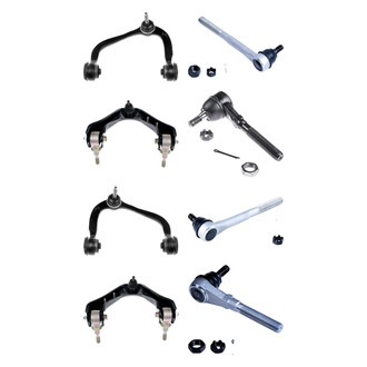 Dorman® - OE Solutions™ Front Lower and Upper Control Arm with Ball Joint and Tie Rod End Kit