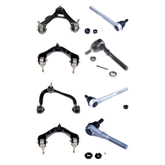 Dorman® - OE Solutions™ Front Lower and Upper Control Arm with Ball Joint and Tie Rod End Kit