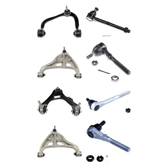 Dorman® - OE Solutions™ Front Lower and Upper Control Arm with Ball Joint and Tie Rod End Kit