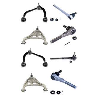 Dorman® - OE Solutions™ Front Lower and Upper Control Arm with Ball Joint and Tie Rod End Kit