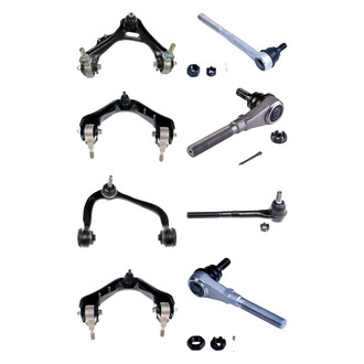 Dorman® - OE Solutions™ Front Lower and Upper Control Arm with Ball Joint and Tie Rod End Kit