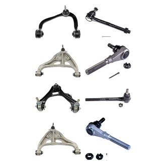 Dorman® - OE Solutions™ Front Lower and Upper Control Arm with Ball Joint and Tie Rod End Kit