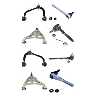 Dorman® - OE Solutions™ Front Lower and Upper Control Arm with Ball Joint and Tie Rod End Kit