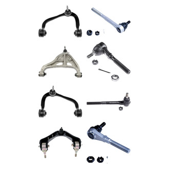 Dorman® - OE Solutions™ Front Lower and Upper Control Arm with Ball Joint and Tie Rod End Kit