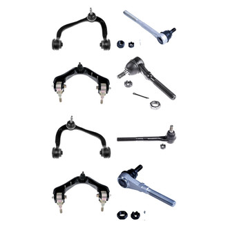 Dorman® - OE Solutions™ Front Lower and Upper Control Arm with Ball Joint and Tie Rod End Kit
